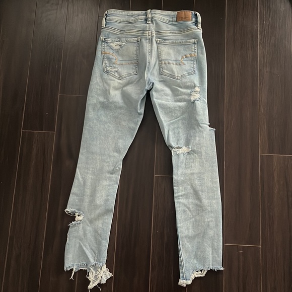 AMERICAN EAGLE vintage high-rise Skinny Jeans Light-Wash (NEXT-LEVEL STRETCH) - Picture 5 of 7